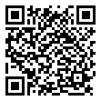 QR-Code - Blaues Radio Design